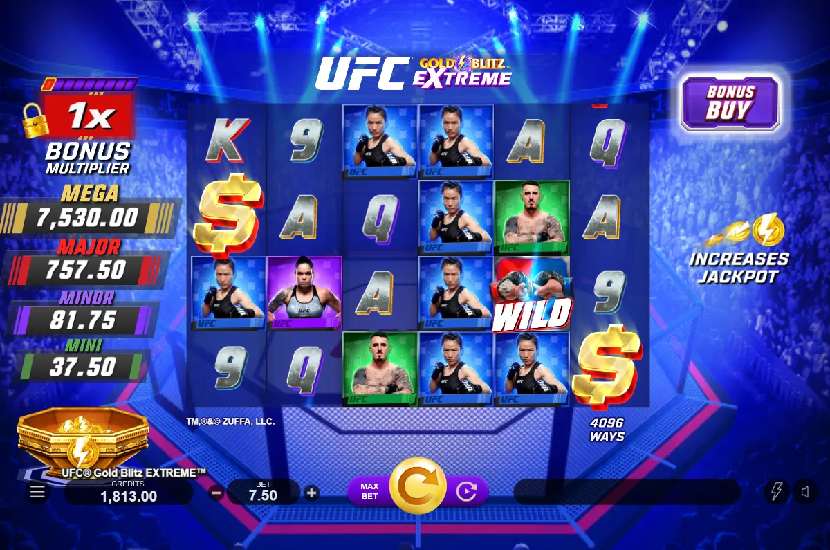 UFC Gold Blitz Extreme Slot